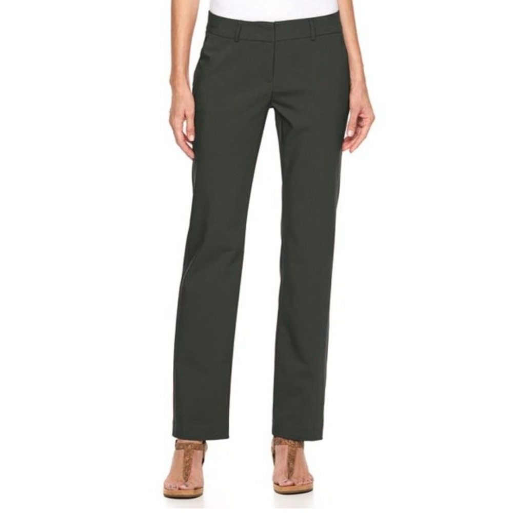 Apt. 9 Women's Black Straight Leg Pants